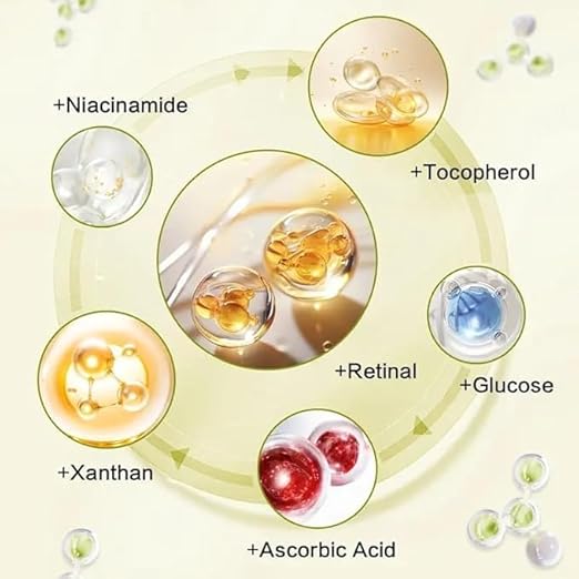 Vita-A Retinal Shot Tightening Booster with 0.1% Retinal, Matrixyl & Niacinamide | Pore Minimizer, Wrinkles & Fine Lines, Firmer Skin, Korean Face Serum (15ml)