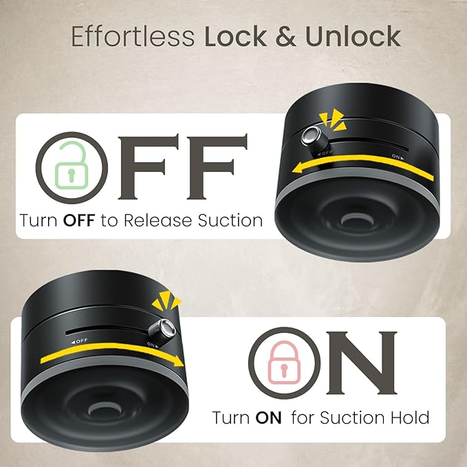 Portronics Hold X Magnetic Vacuum Suction Mobile Holder, Multiple Angle Adjustment, Retractable, Strong Magnetic Attachment, Compatible with iPhone & Android Phone for Car, Desk, Mirror, Glass(Black)