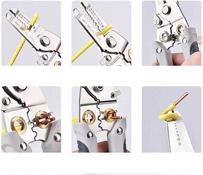 Special Wire Stripper and Cutter for Electrician - Decrustation Pliers, Multi-functional Tool