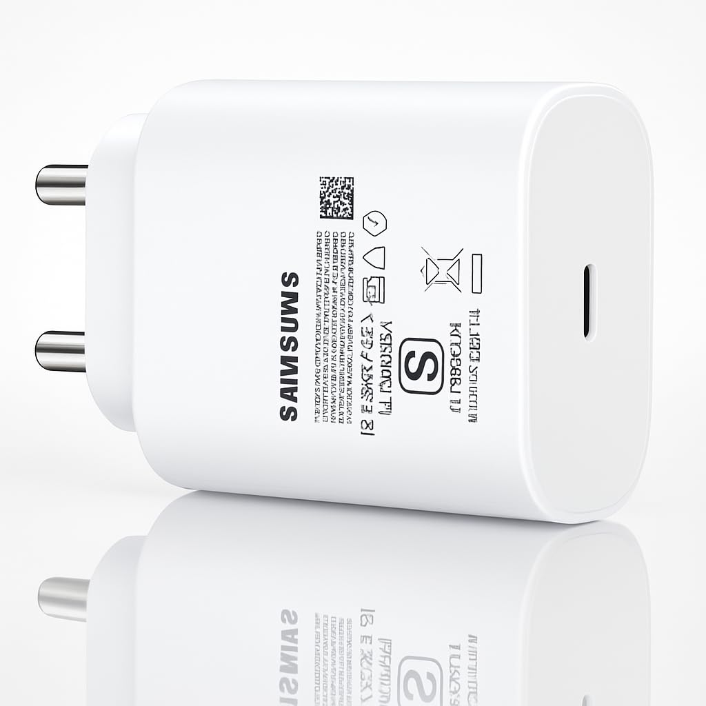 25W Type-C PD 3A Fast Charging Adapter Compatible with A17|A36|A55|A16|M36|M35|M07|M17|M05|M06|F36|F56|F06|F05|Tablet & Other 25Watt USB C Superfast Charge Charger|Travel Adaptor-White