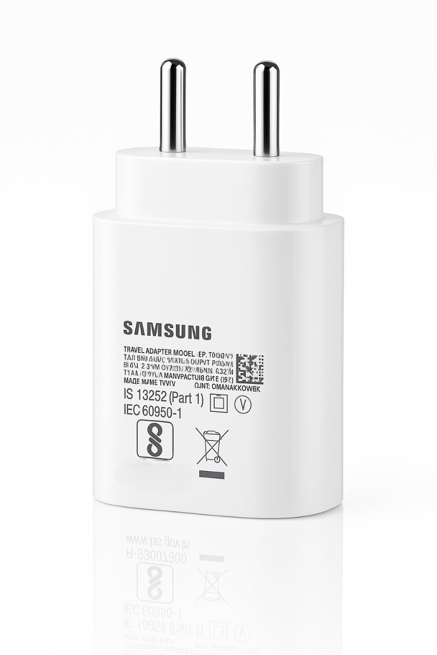 25W Type-C PD 3A Fast Charging Adapter Compatible with A17|A36|A55|A16|M36|M35|M07|M17|M05|M06|F36|F56|F06|F05|Tablet & Other 25Watt USB C Superfast Charge Charger|Travel Adaptor-White