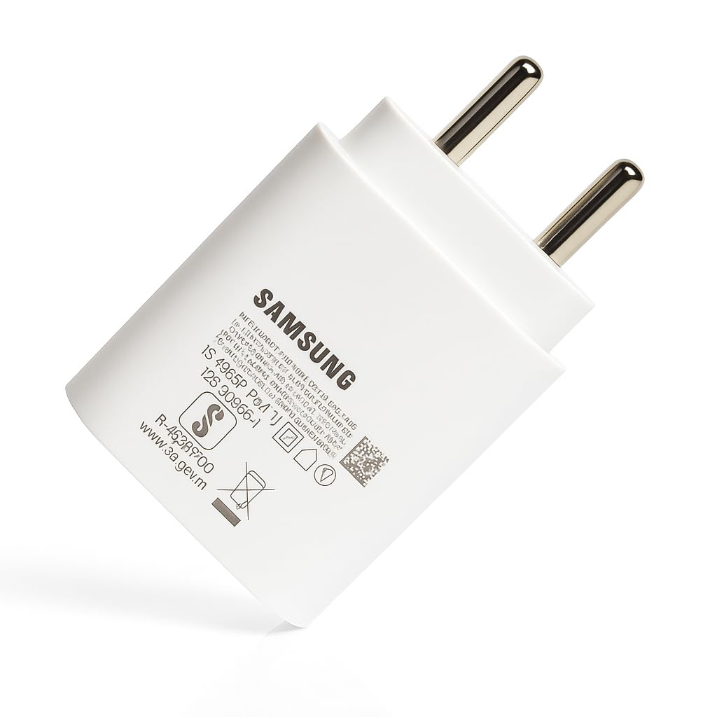 25W Type-C PD 3A Fast Charging Adapter Compatible with A17|A36|A55|A16|M36|M35|M07|M17|M05|M06|F36|F56|F06|F05|Tablet & Other 25Watt USB C Superfast Charge Charger|Travel Adaptor-White