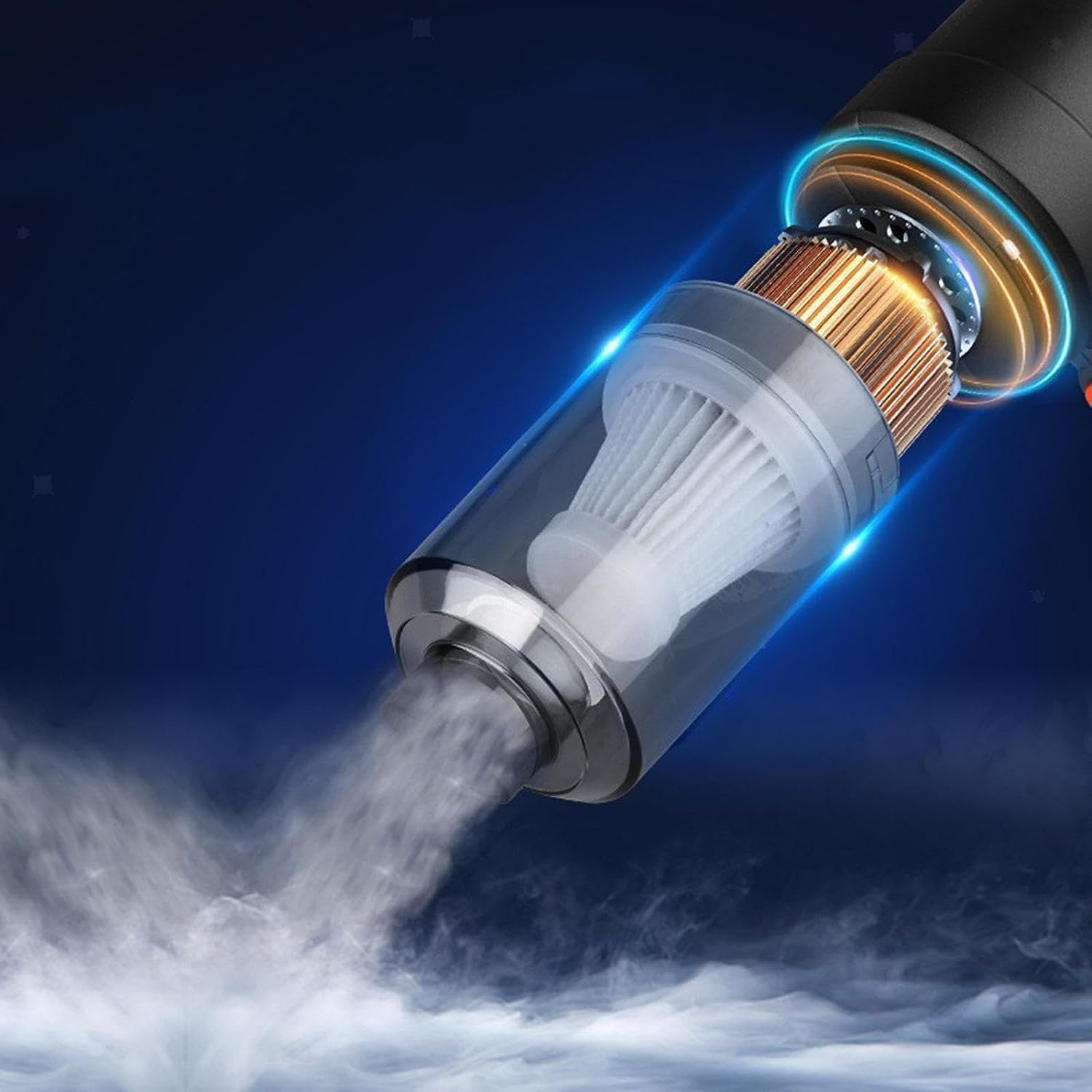 Vacuum Cleaner 3 in 1 for Car & Home – Compact, Cordless, Wet & Dry, Blower Function, Mini & Portable for Sofa, Dust, and Deep Cleaning - portable vacuum cleaner for car, bike and sofa