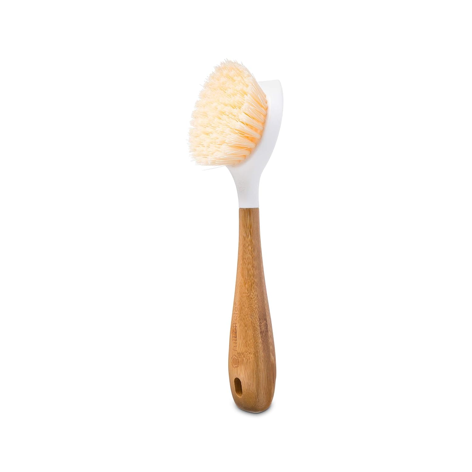 Full Circle Be Good dish brush, White by Full Circle