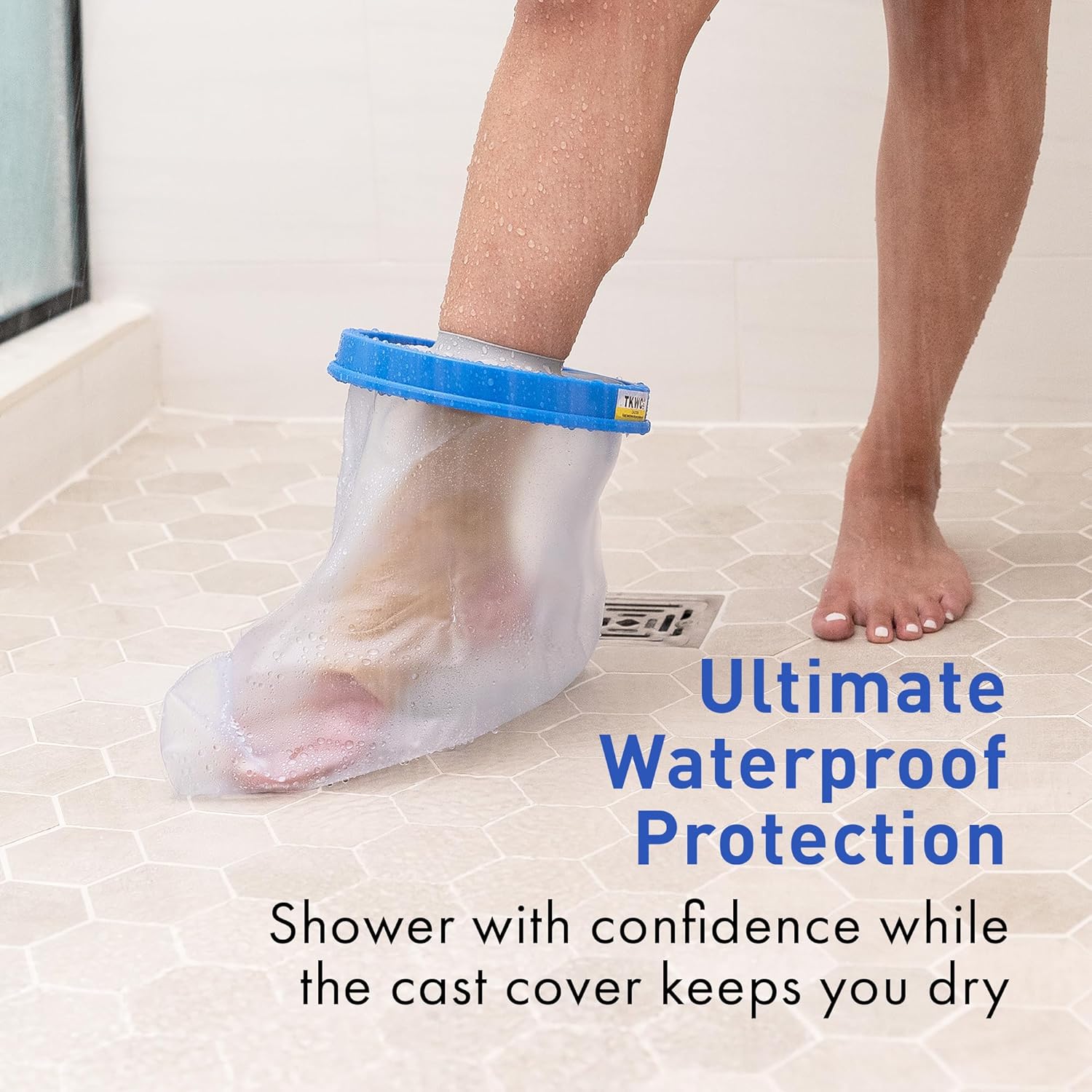 Foot & Ankle - Water Proof Foot Cast Cover for Shower by TKWC